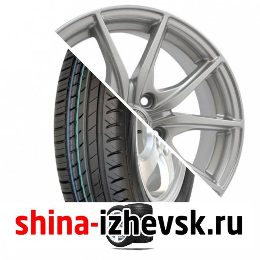 Колесо в сборе Viatti Strada (V-130) 205/55 R16 V 91 + NEO 676 6.5xR16 5×114.3 ET45 DIA67.1 Серебристый в Ижевске